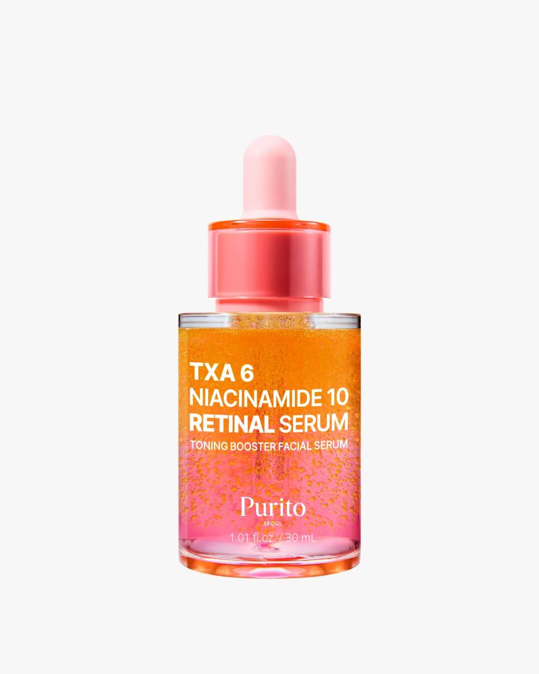 Ingredient Review of PURITO TXA 6 Niacinamide 10 Retinal Serum . Efficacy 4.7/5 , Safety 4.8/5